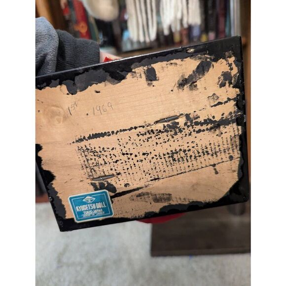 Vintage Handmade in Japan Kyugetsu Traditional Geisha Doll Figurine - Picture 6 of 6